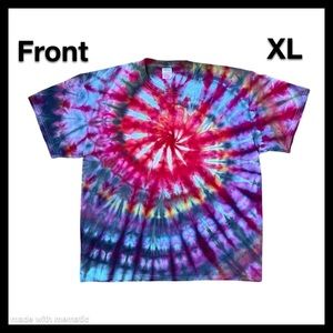 Spiral Tie Dye Tee Shirt XL